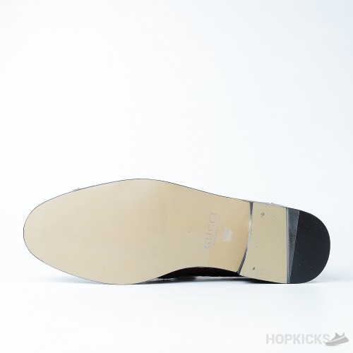 Gucci Jordaan Crocodile Loafer Brown (Dot Perfect)